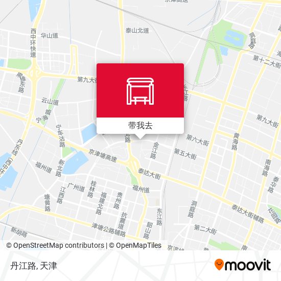 丹江路地图