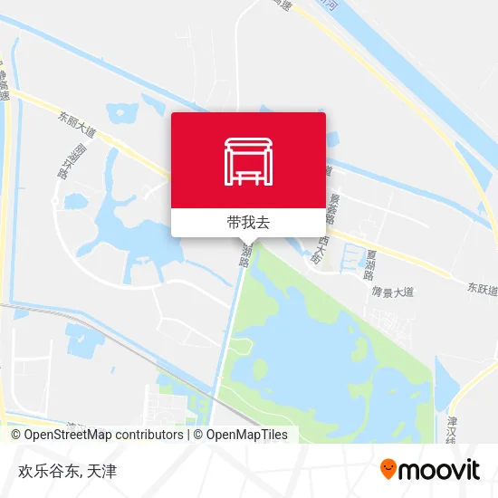 欢乐谷东地图