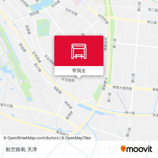 航空路南地图