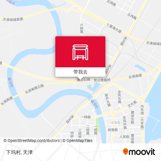 下坞村地图