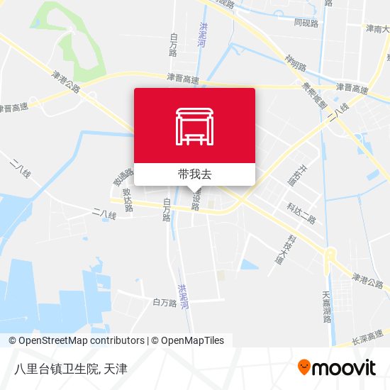 八里台镇卫生院地图