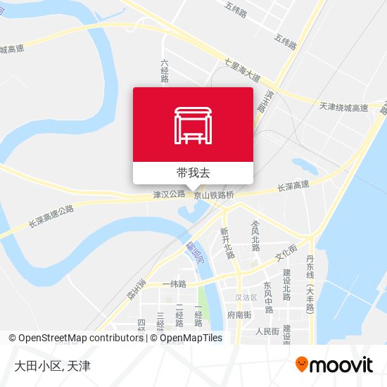 大田小区地图
