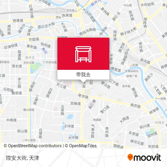 陞安大街地图