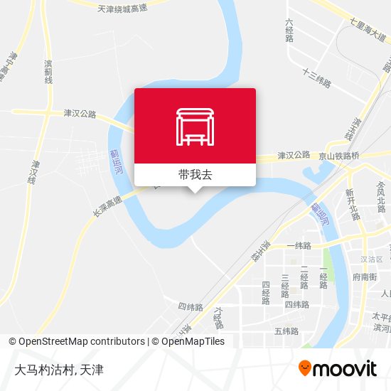 大马杓沽村地图