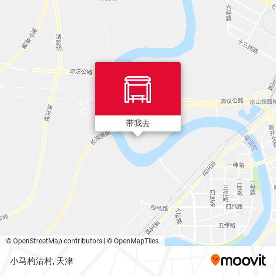 小马杓沽村地图