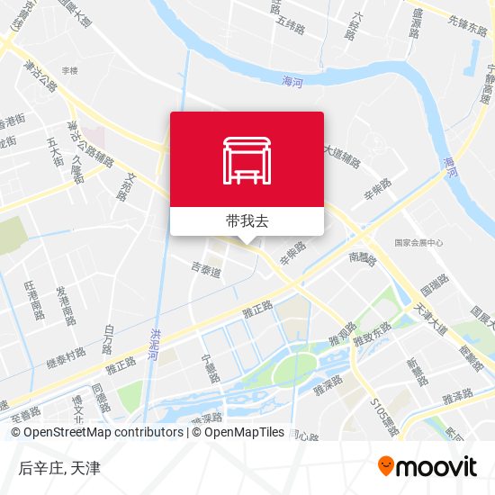 后辛庄地图