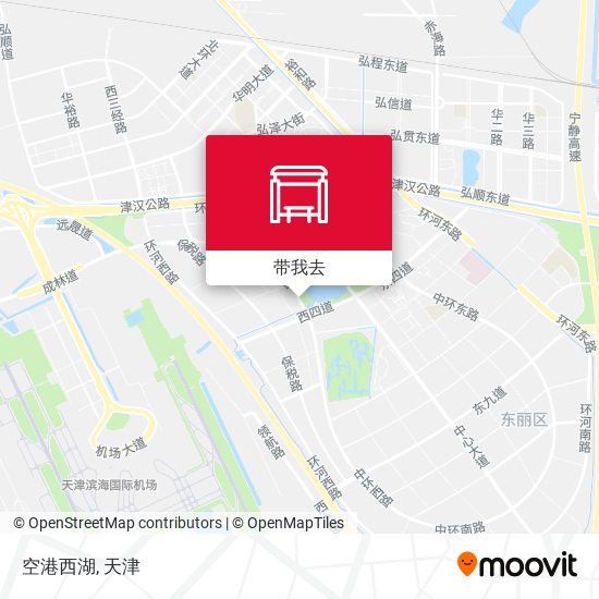 空港西湖地图