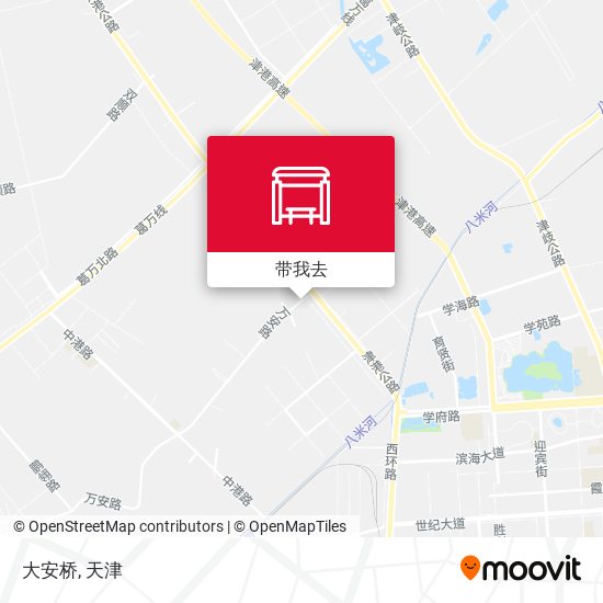 大安桥地图