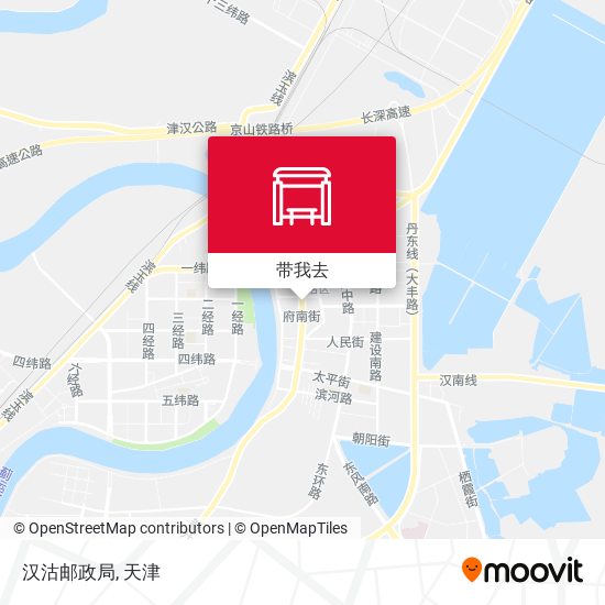汉沽邮政局地图