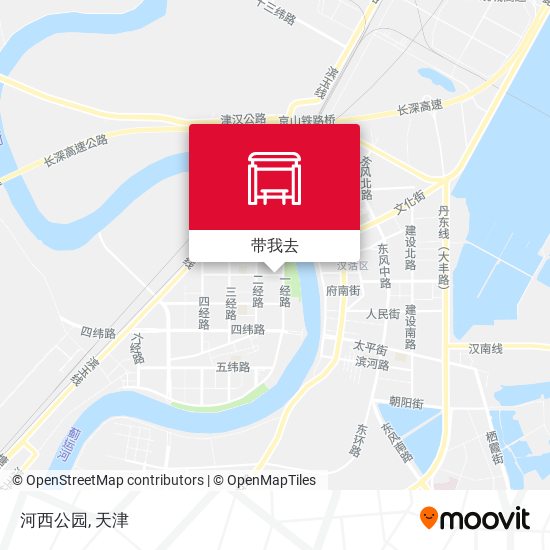 河西公园地图