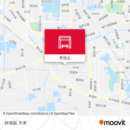 静溪园地图