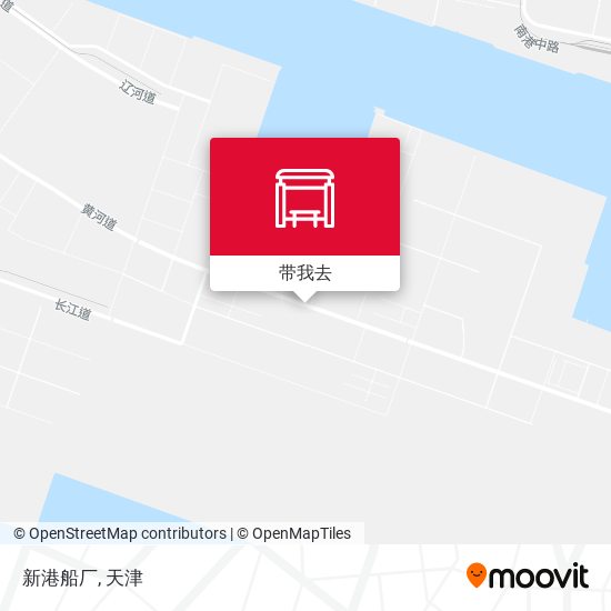 新港船厂地图