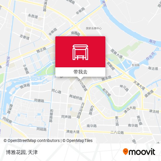 博雅花园地图