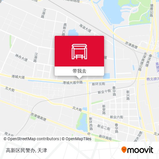 高新区民警办地图
