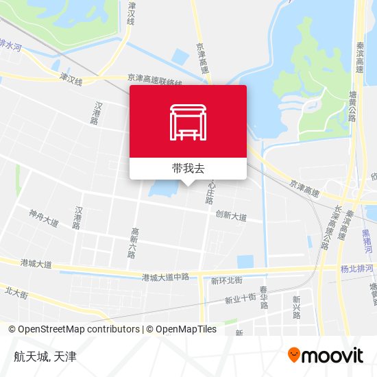 航天城地图