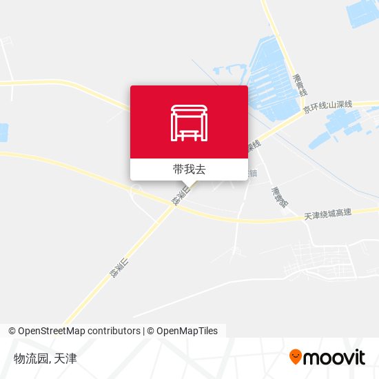 物流园地图
