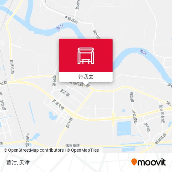 葛沽地图