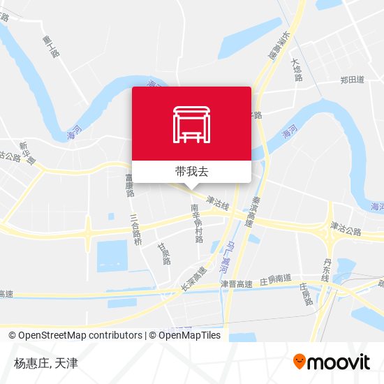 杨惠庄地图