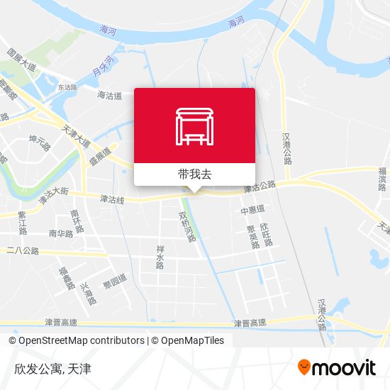 欣发公寓地图