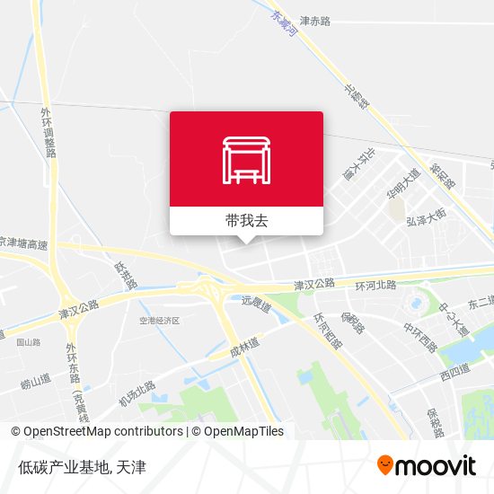低碳产业基地地图