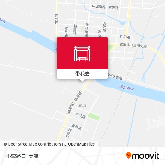 小套路口地图