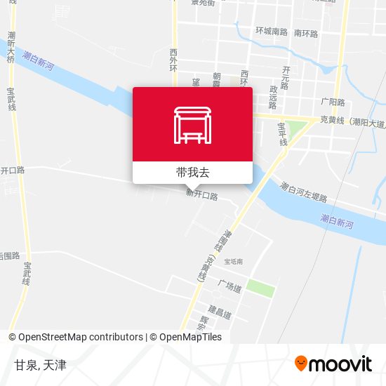 甘泉地图