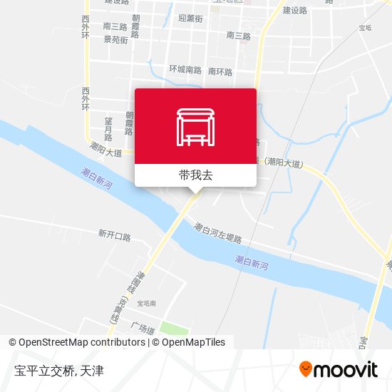 宝平立交桥地图