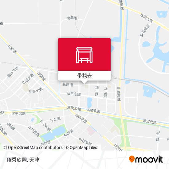 顶秀欣园地图
