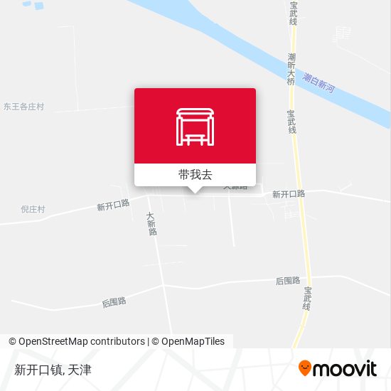 新开口镇地图
