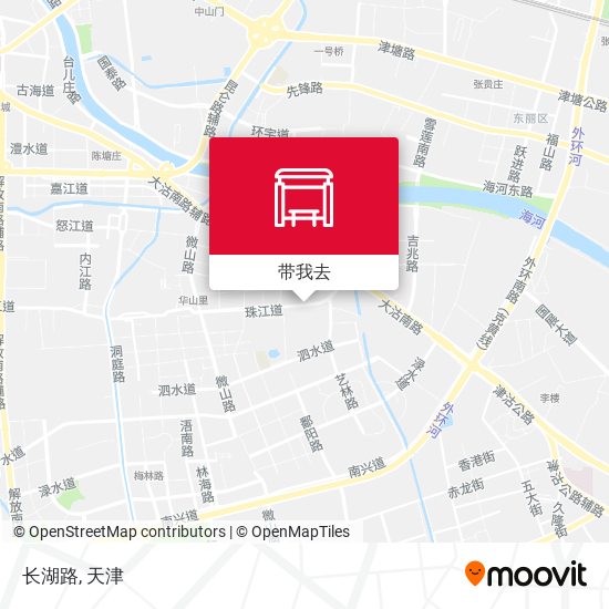 长湖路地图