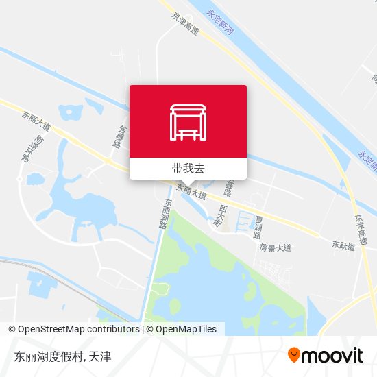 东丽湖度假村地图