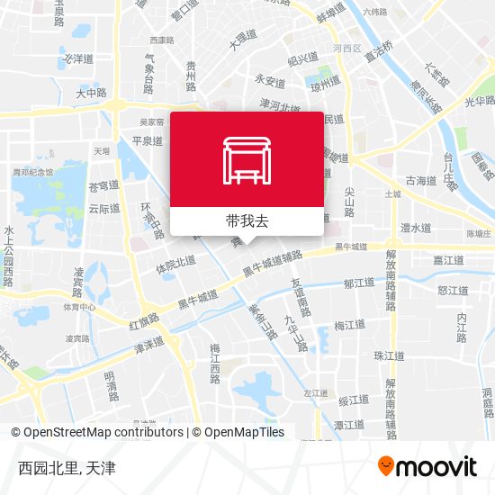 西园北里地图