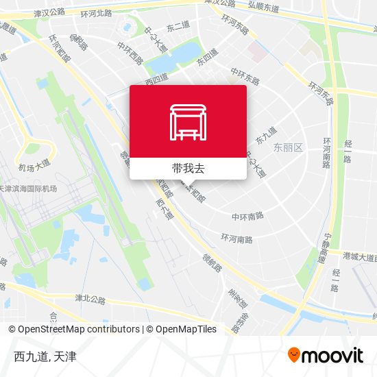 西九道地图