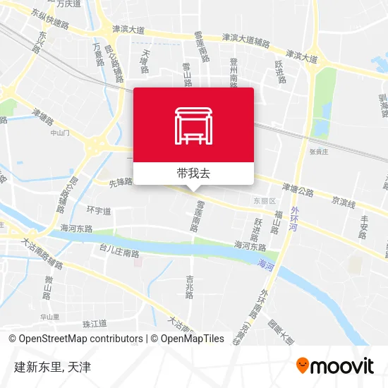建新东里地图
