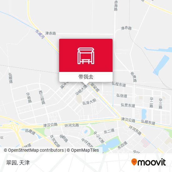 翠园地图