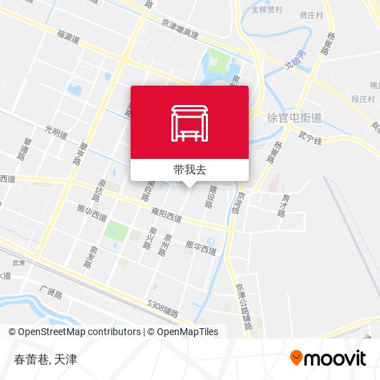 春蕾巷地图