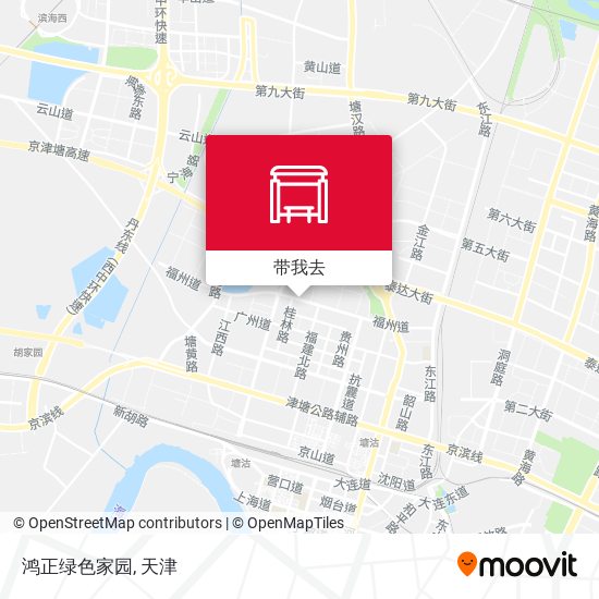 鸿正绿色家园地图