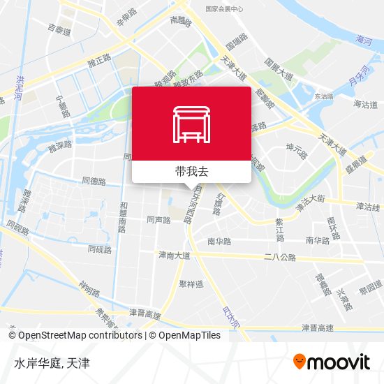 水岸华庭地图