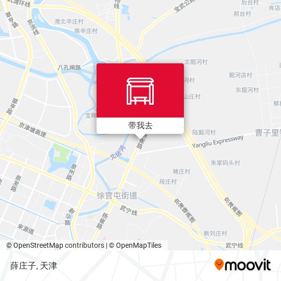 薛庄子地图