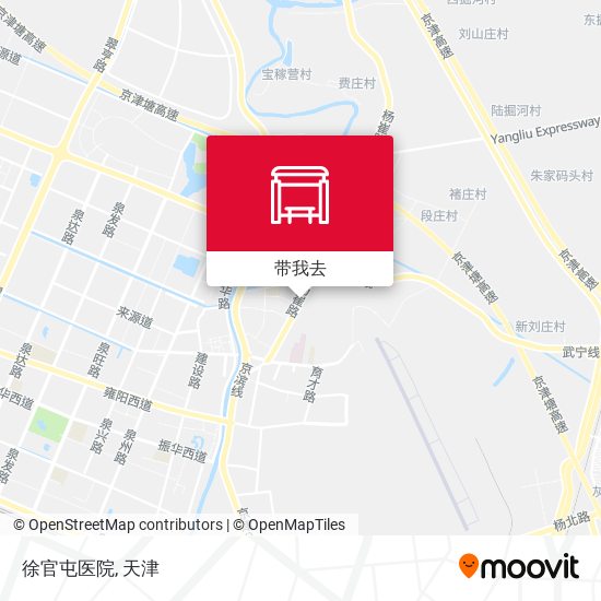 徐官屯医院地图