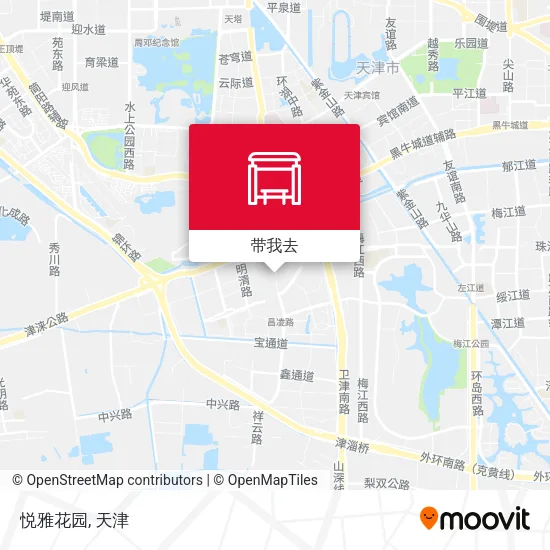 悦雅花园地图