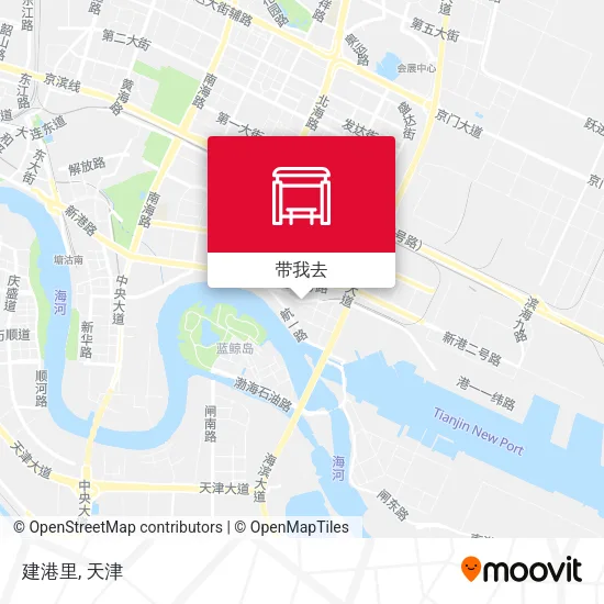 建港里地图