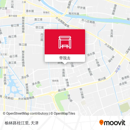 榆林路桂江里地图