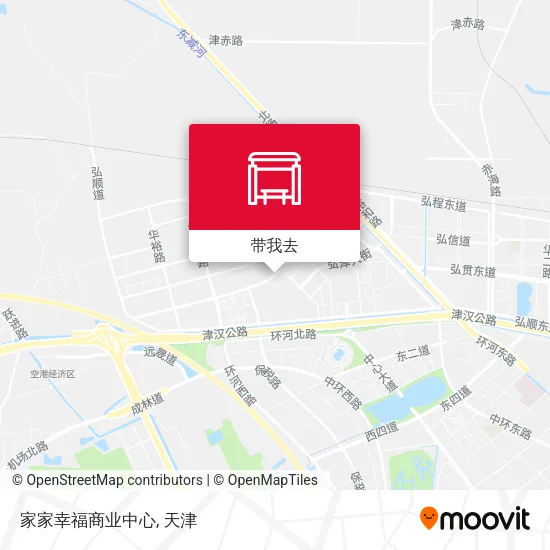 家家幸福商业中心地图