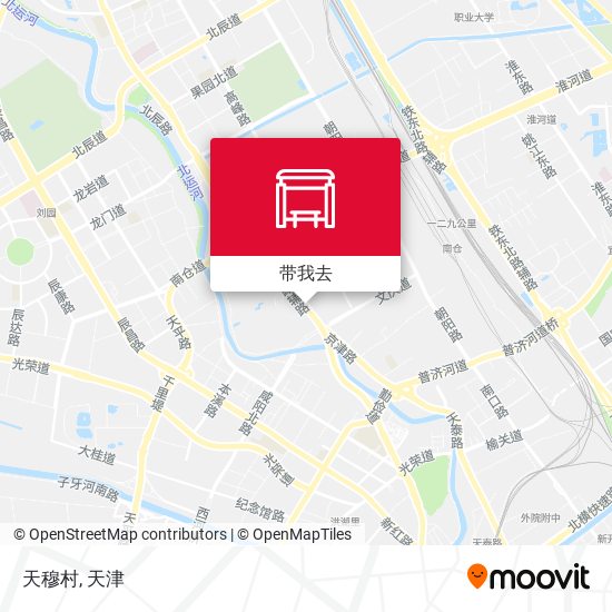 天穆村地图