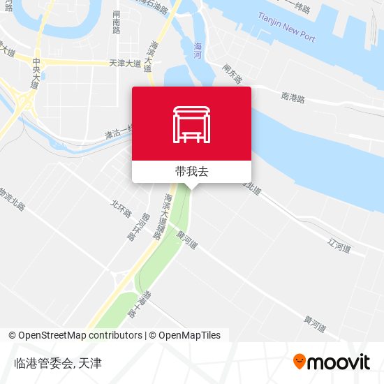 临港管委会地图