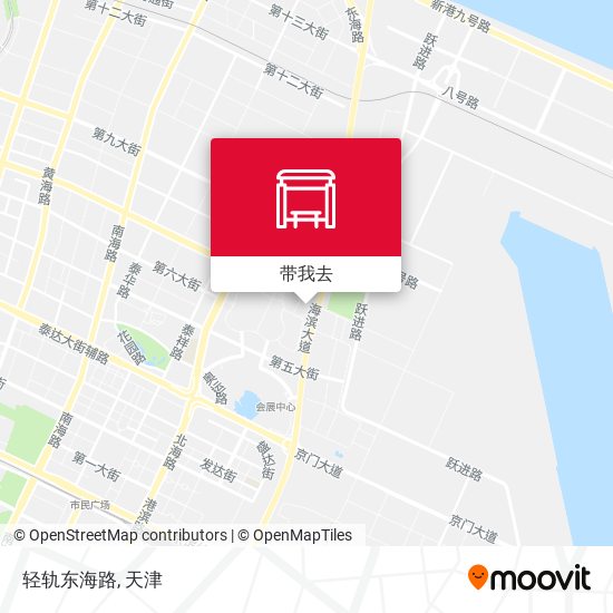 轻轨东海路地图