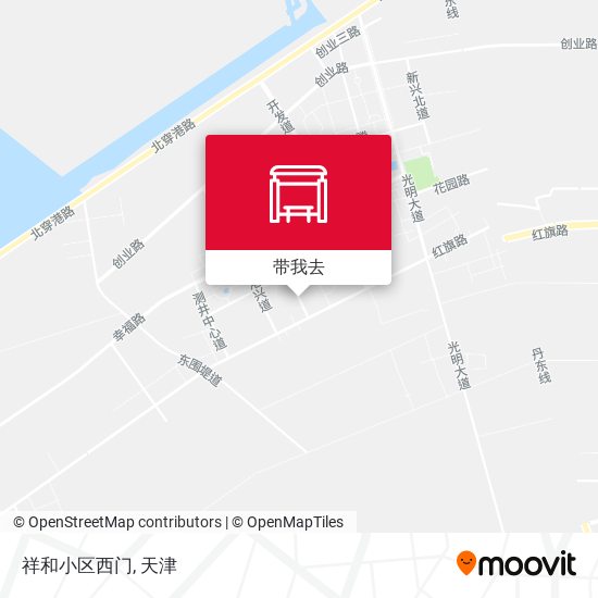 祥和小区西门地图