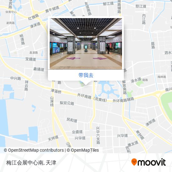 梅江会展中心南地图