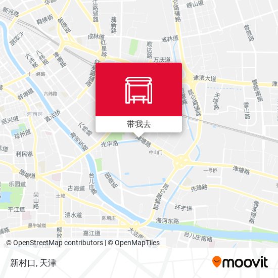 新村口地图